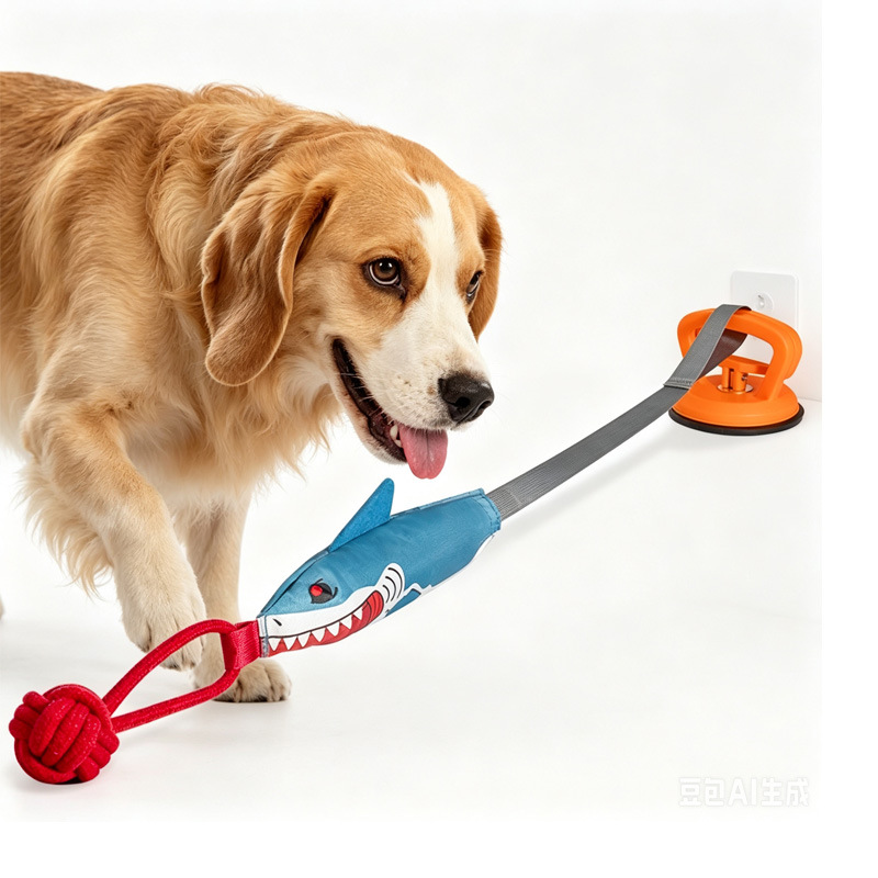 Suction Cup Dog Tug Toy - Brinquedo de Sucção para Cães, Brinquedo