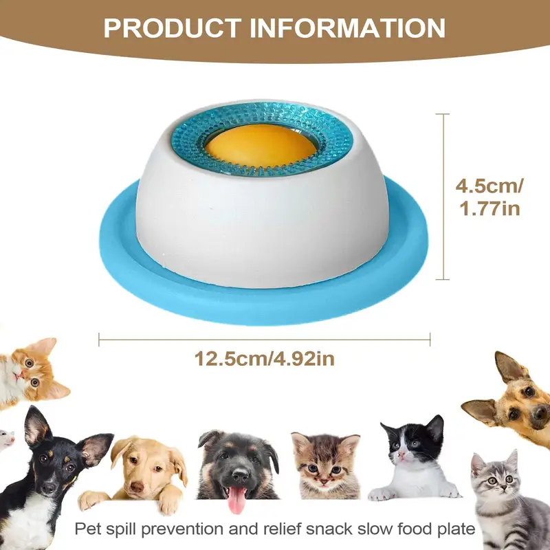 Dog Puzzle Feeder Toy - Brinquedo Quebra-Cabeça 2 em 1 para