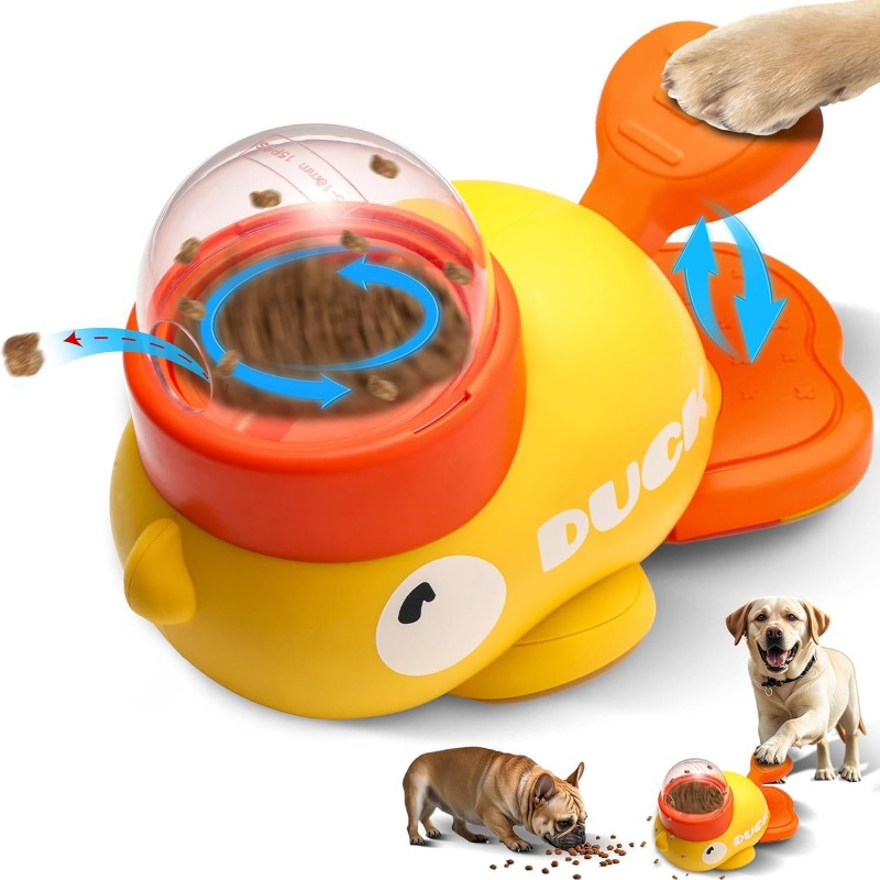 Dog Puzzle Feeder Toy - Dispensador Interativo de Petiscos para Gatos