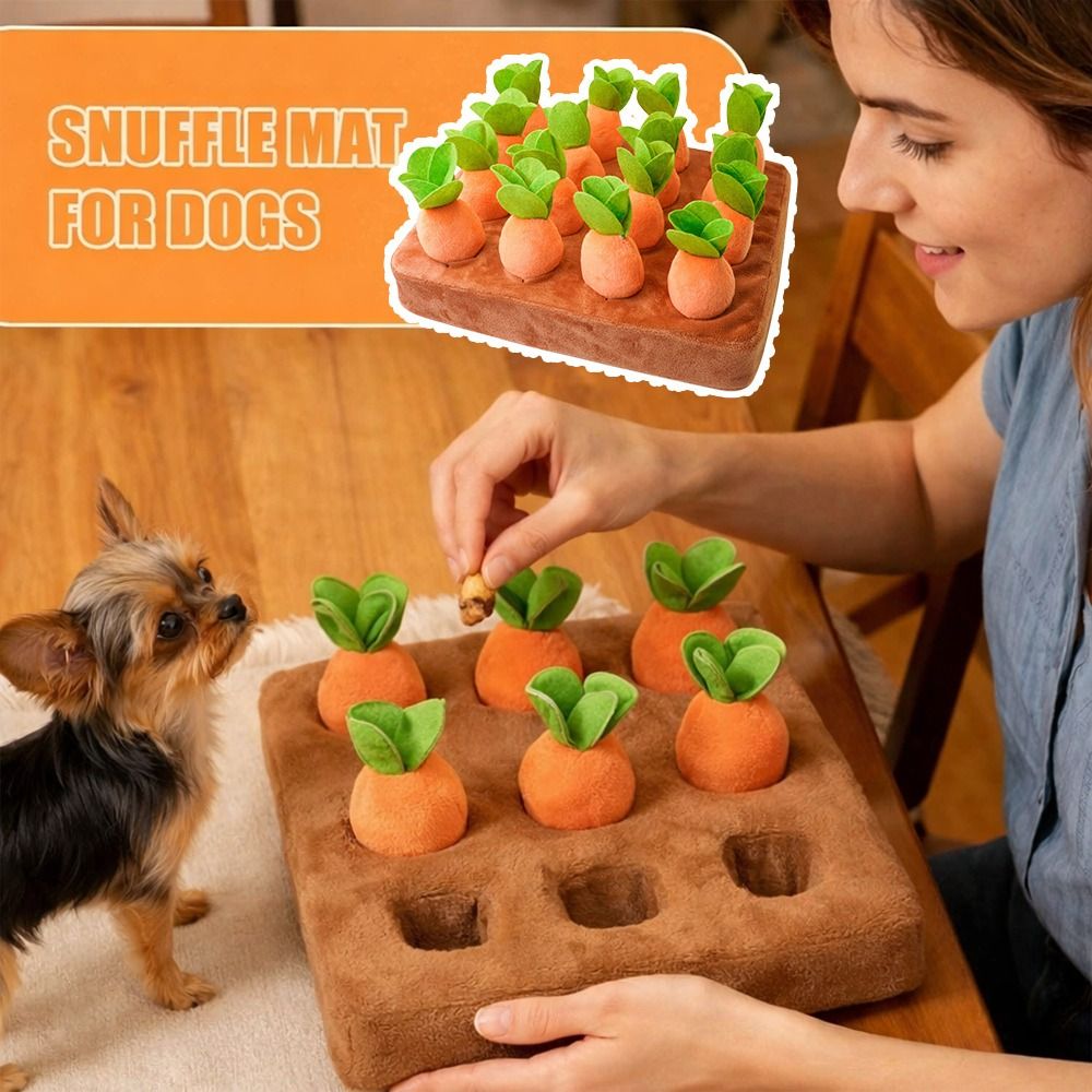 Tapete de brincar com cenouras - Snuffle Mat For Dogs avaliação e preço