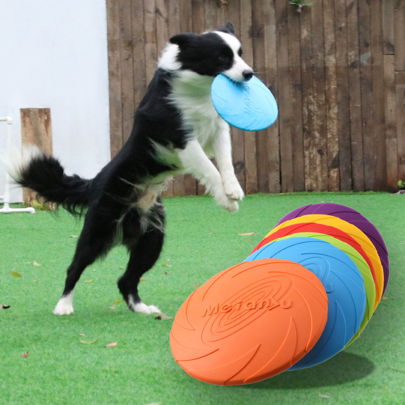 Brinquedo interativo em forma  - Flying Disc Dog Training Toy avaliação e preço
