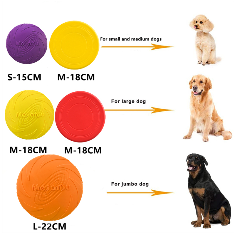 Brinquedo interativo em forma  - Flying Disc Dog Training Toy avaliação e preço