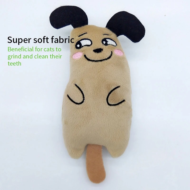 Brinquedos fofos para gatos, b - Catnip Interactive Plush Mouse avaliação e preço