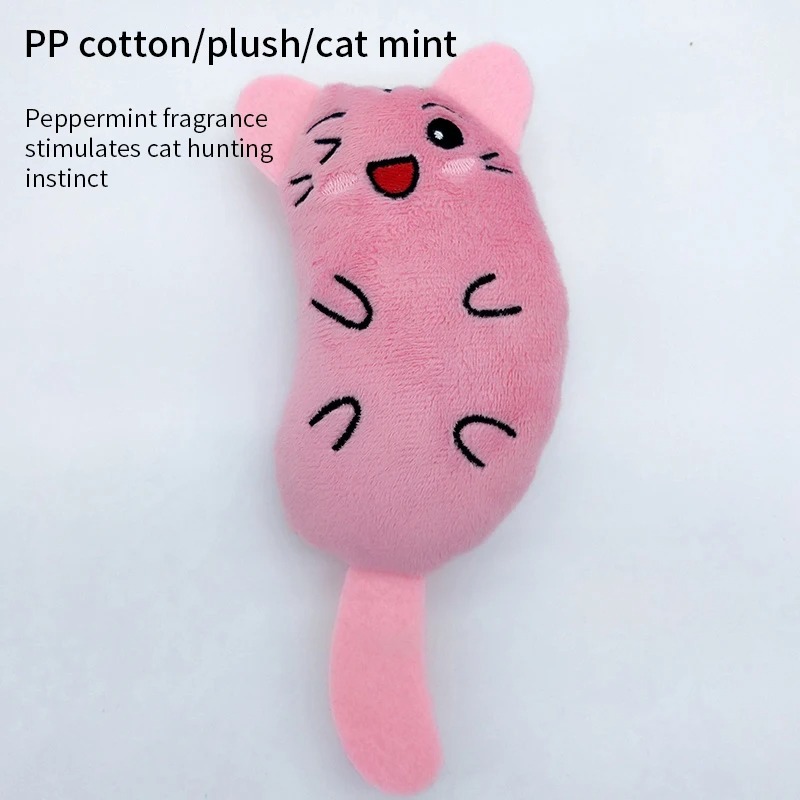 Brinquedos fofos para gatos, b - Catnip Interactive Plush Mouse avaliação e preço